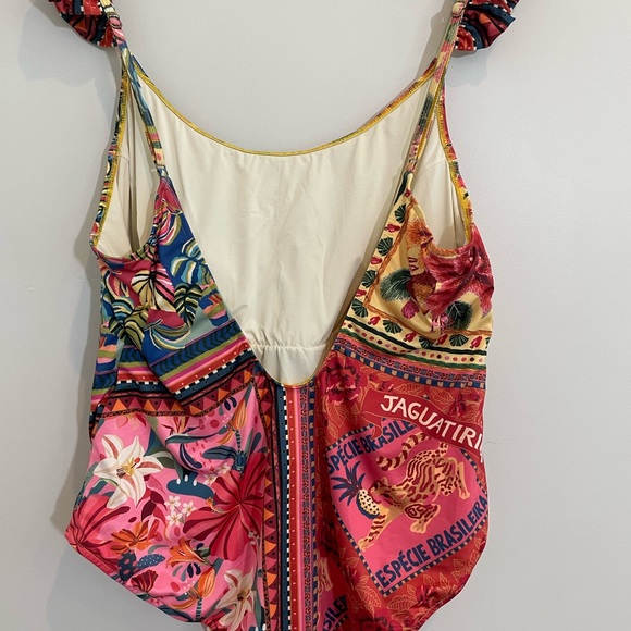 Farm Rio Anthropologie swimsuit 1X. - Picture 6 of 7